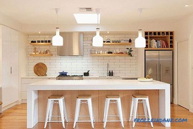 Scandinavian style kitchen - how to create an interior design, 70 photo ideas