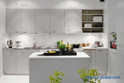 Scandinavian style kitchen - how to create an interior design, 70 photo ideas