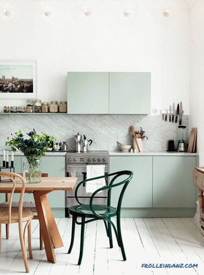 Scandinavian style kitchen - how to create an interior design, 70 photo ideas