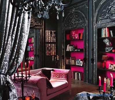 Gothic style in the interior - Gothic in the interior (+ photos)