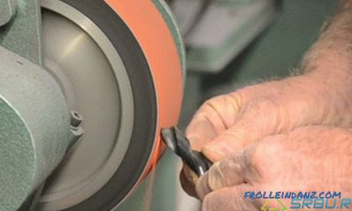 How to sharpen the drill correctly at home + Video and Photo