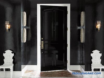 Interior doors in the interior - the rules of selection and photo design ideas