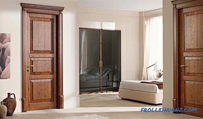 Interior doors in the interior - the rules of selection and photo design ideas