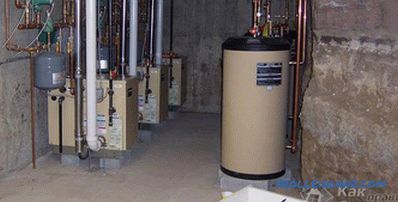 How to make a boiler room in the house