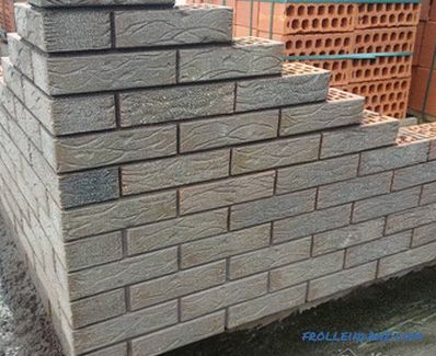 Which facing brick is better - the choice of facing brick