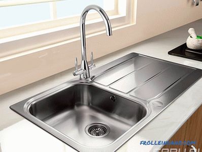 How to choose a sink for the kitchen - practical tips