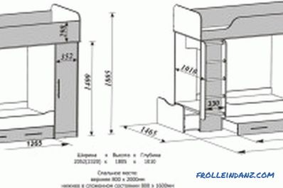 Wooden bunk bed do it yourself: the whole process of manufacturing