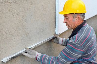 Facade insulation with foam