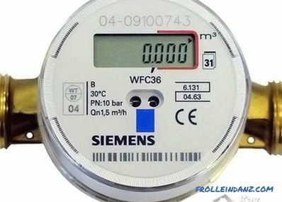 How to choose a water meter for an apartment (water meter)