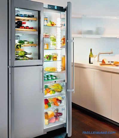 Types of refrigerators for the home - a detailed review