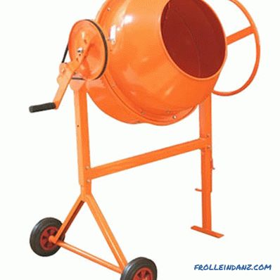 How to choose a concrete mixer for home and garden + Video