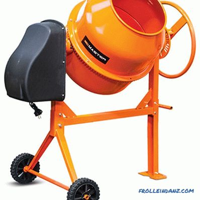 How to choose a concrete mixer for home and garden + Video