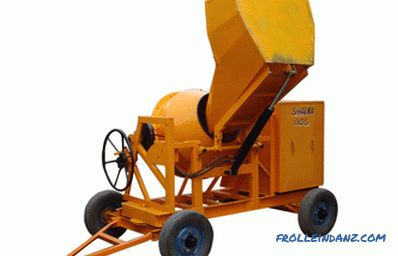 How to choose a concrete mixer for home and garden + Video