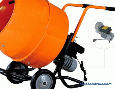 How to choose a concrete mixer for home and garden + Video