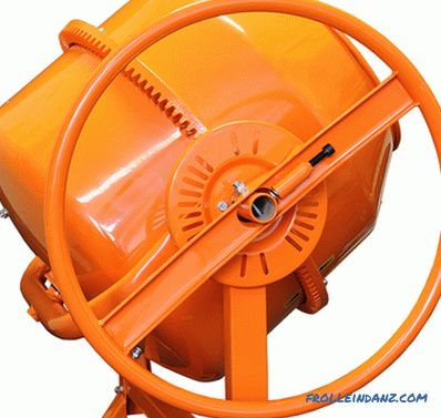 How to choose a concrete mixer for home and garden + Video