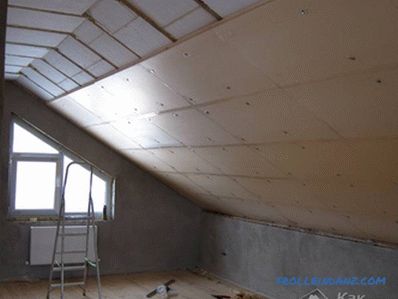 How to lay a vapor barrier on the floor, walls, ceiling + photos, schemes