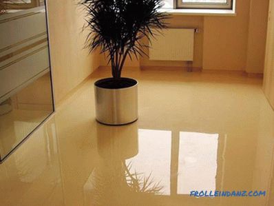 How to choose a self-leveling floor - types of self-leveling floors