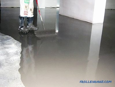 How to choose a self-leveling floor - types of self-leveling floors