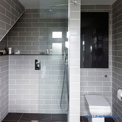 Design of a small bathroom - recommendations and ideas with photos