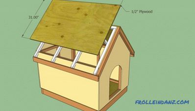 Doghouse DIY - step by step instructions + Photos