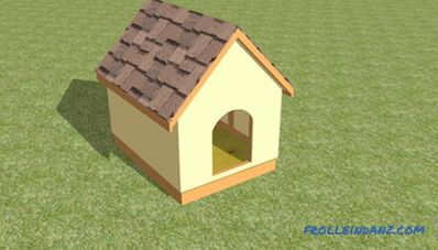 Doghouse DIY - step by step instructions + Photos