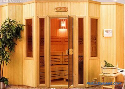 Sauna in the apartment with their own hands