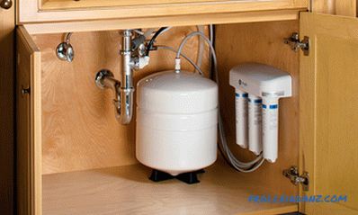 How to choose a water filter under the sink: reveal all the secrets