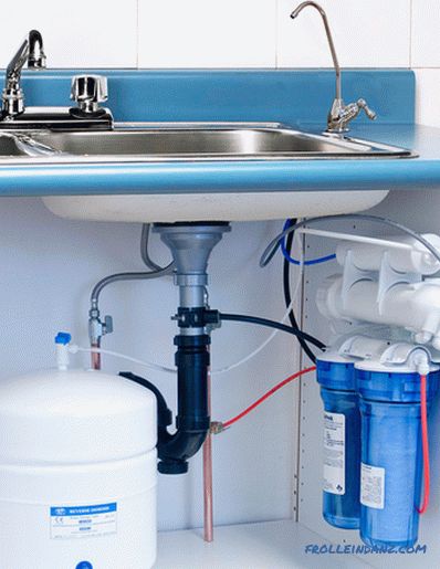 How to choose a water filter under the sink: reveal all the secrets