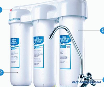 How to choose a water filter under the sink: reveal all the secrets