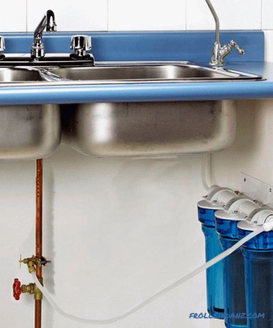 How to choose a water filter under the sink: reveal all the secrets