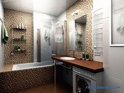 Combining a bathroom and toilet - how to make redevelopment (+ photo)