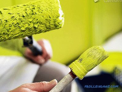 How to paint the ceiling without stains