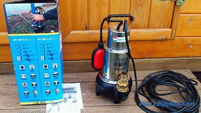 How to choose a fecal pump with a grinder