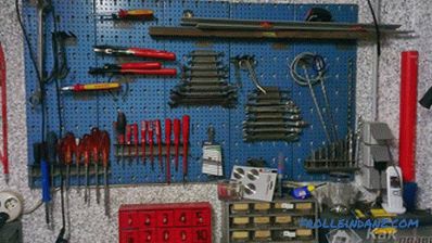 Arranging a garage with your own hands - how to equip a garage (+ photos)