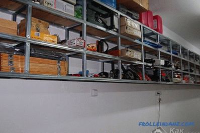 Arranging a garage with your own hands - how to equip a garage (+ photos)