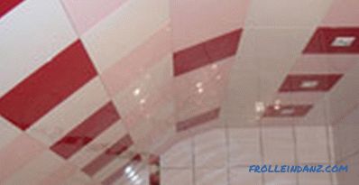 Types and types of suspended ceilings on the design and material production