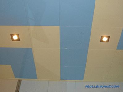 Types and types of suspended ceilings on the design and material production