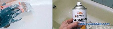 Bath enamel restoration - bath restoration at home