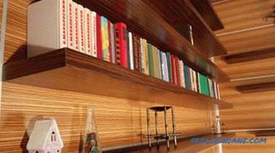 Make a bookshelf with your own hands: the choice of materials, assembly, decoration