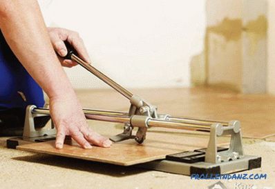 How to choose a tile cutter - the features of tile cutters