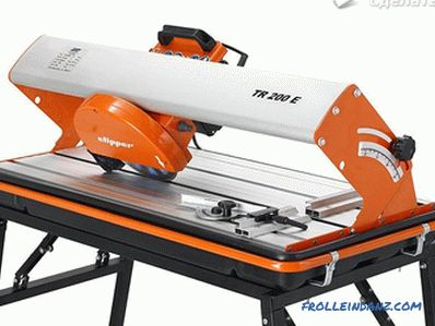 How to choose a tile cutter - the features of tile cutters