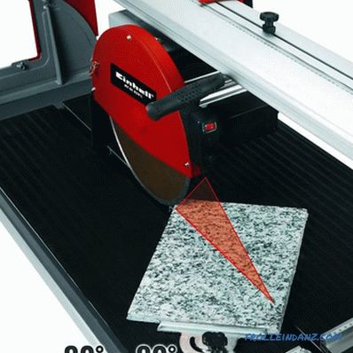 How to choose a tile cutter - the features of tile cutters