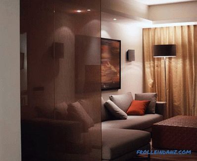 Glass partitions in the apartment - apartment interior (+ photos)