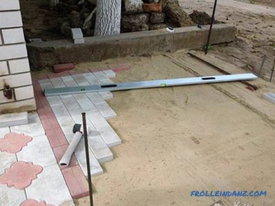 Laying paving tiles do it yourself