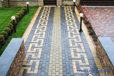 Laying paving tiles do it yourself