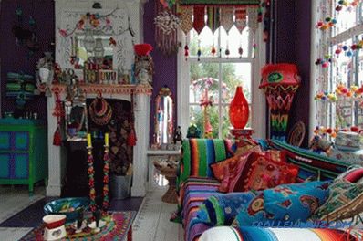 Boho style in the interior - the rules of creation and 45 photos of the ideas of the embodiment