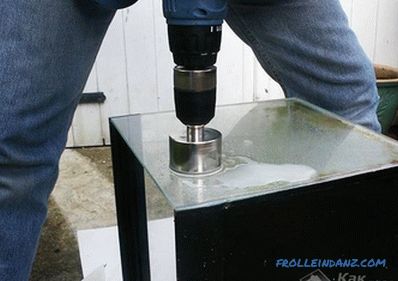 How to drill glass - drill glass