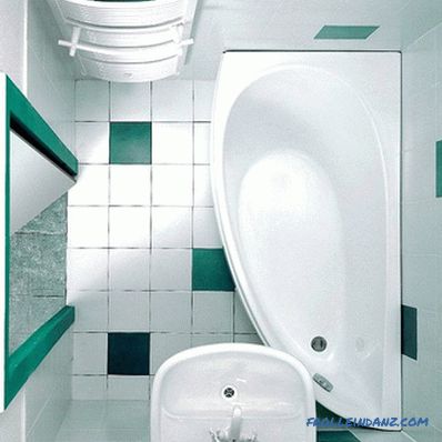 Small bathroom interior - bathroom design