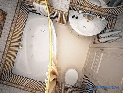 Small bathroom interior - bathroom design