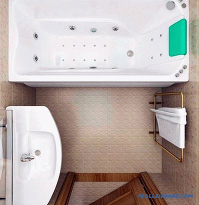 Small bathroom interior - bathroom design